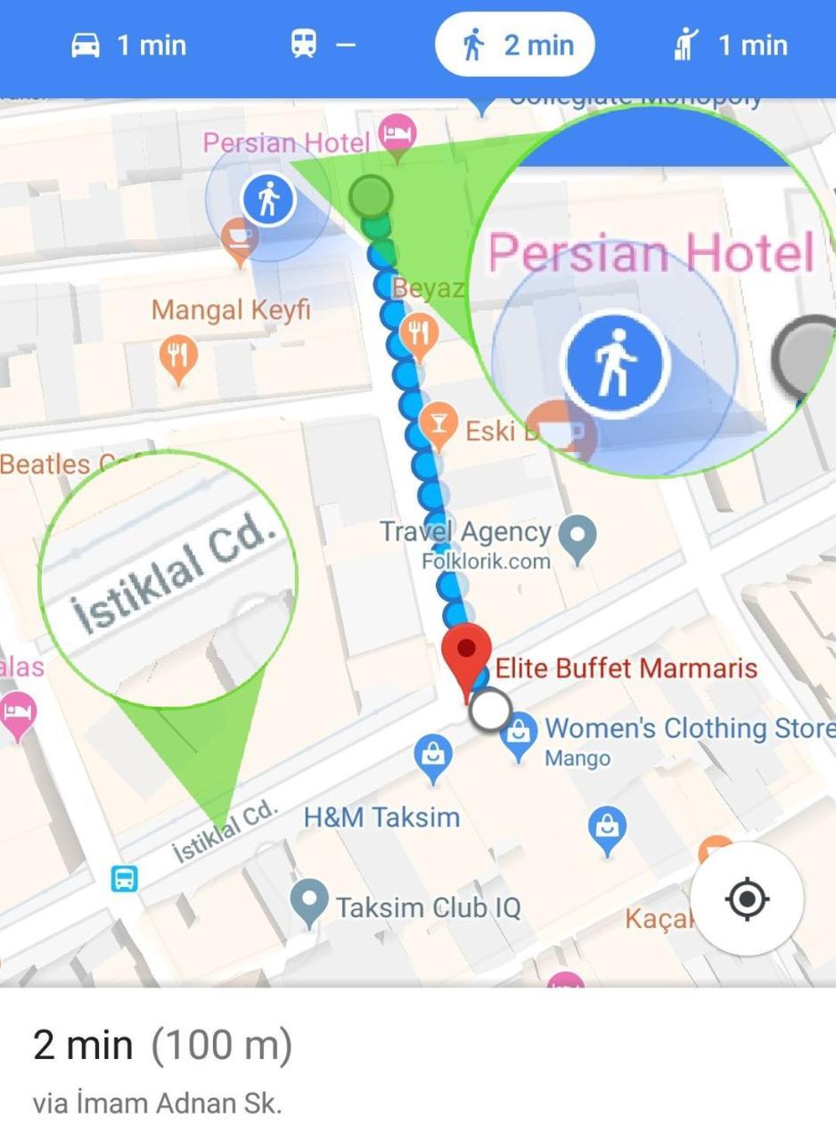 Persian Hotel Istanbul Exterior foto